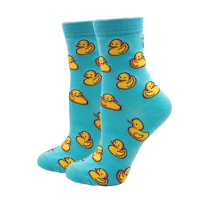 "Cute Ducklings" Crew Socks