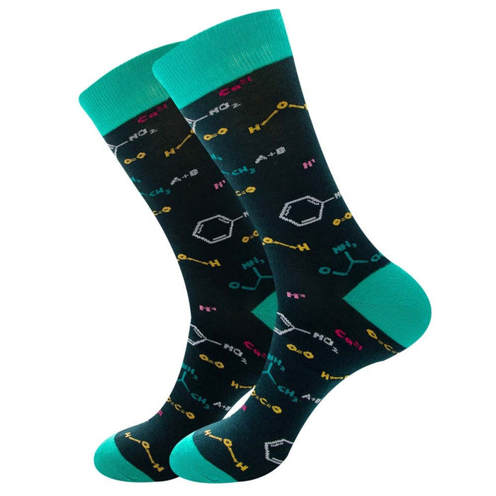 'Biological Structures' Crew Socks