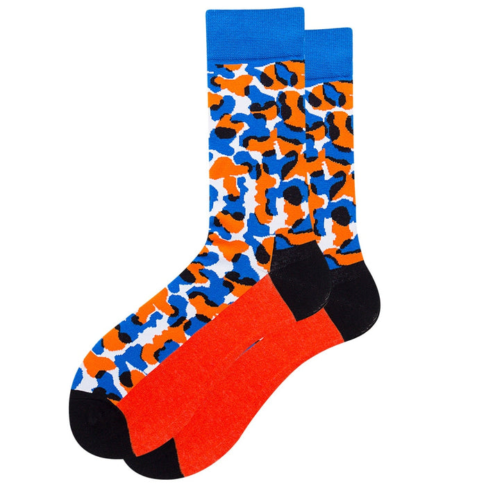 'Cheetah Print' Crew Socks