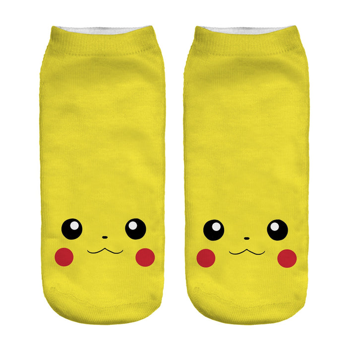 Pokemon 'Cutie Pikachu' Ankle Socks