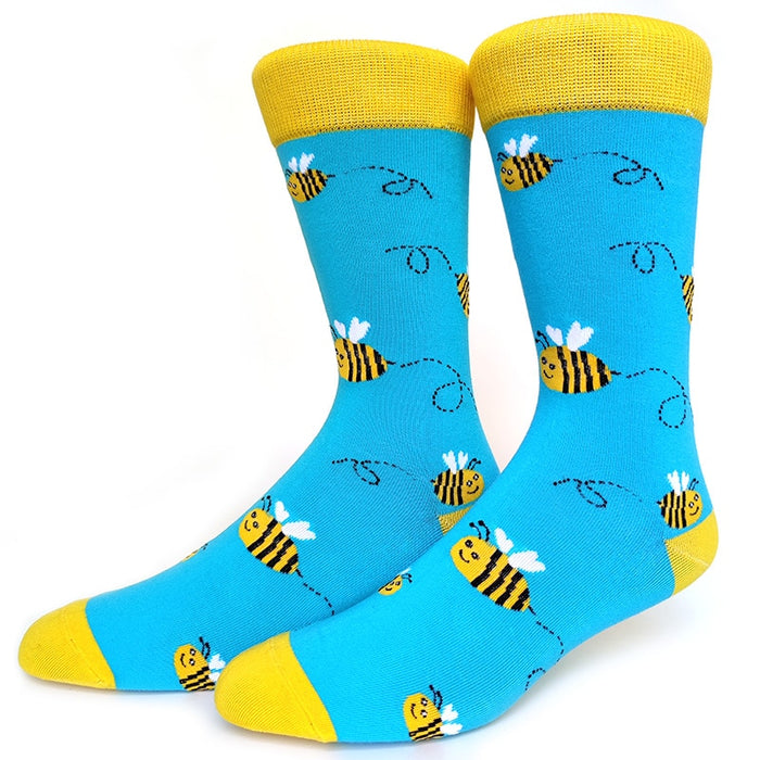 'Marching Bees' Crew Socks