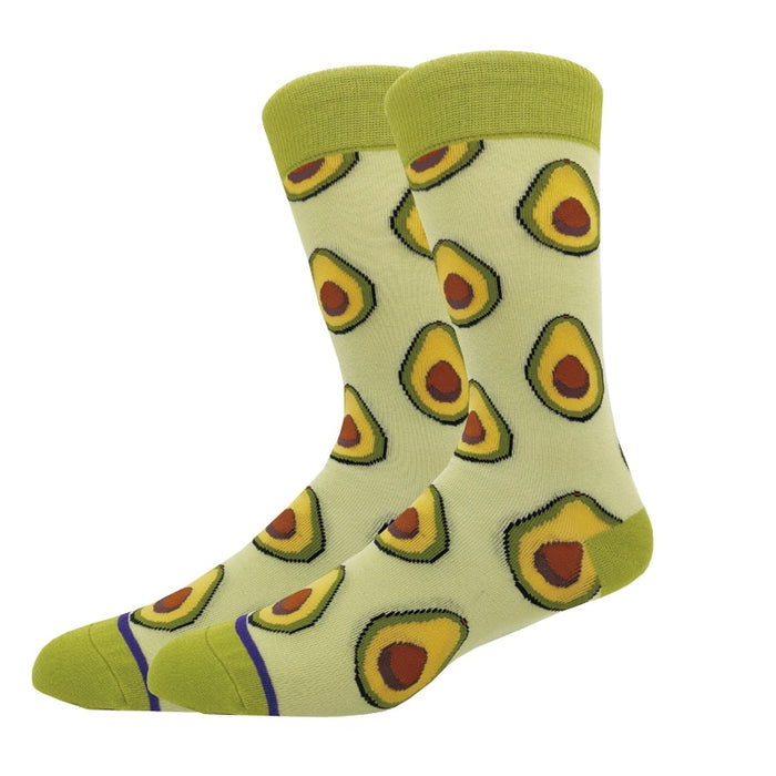 'Tasty Avocado' Crew Socks