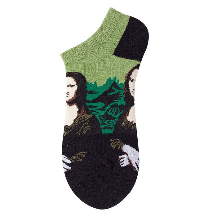 'Monalisa' Ankle Socks