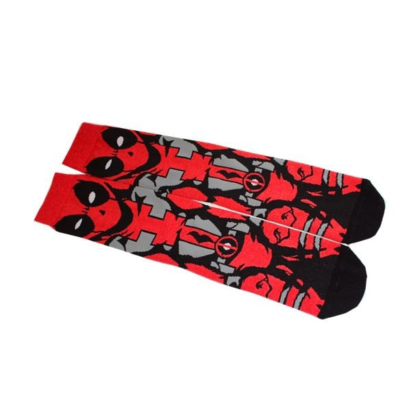 Deadpool 'Deadpool Big Print' Crew Socks