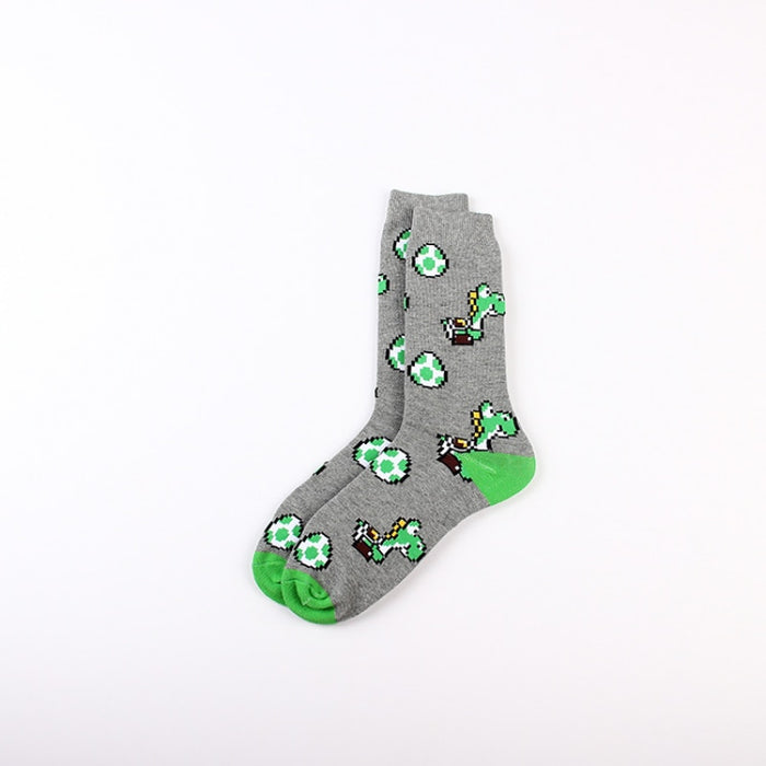 Super Mario 'Yoshi And Eggs' Crew Socks