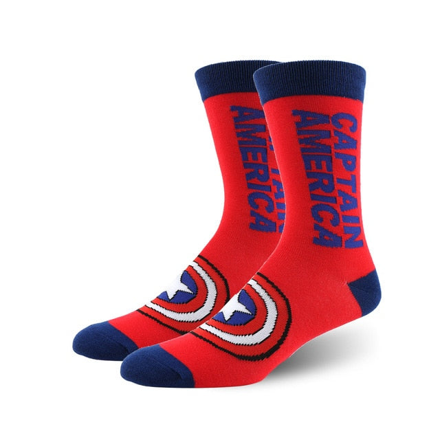 Avengers 'Capt Logo' Crew Socks