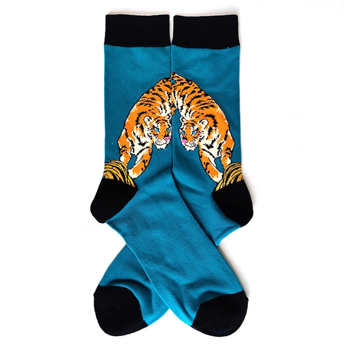 'Vicious Tiger' Crew Socks