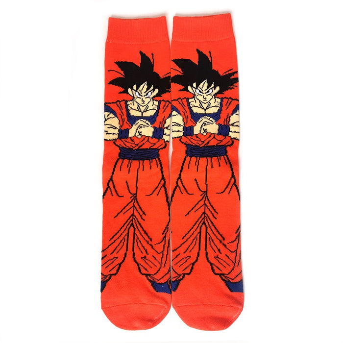 Dragon Ball Z'Goku Fight Mode Figure' Crew Socks