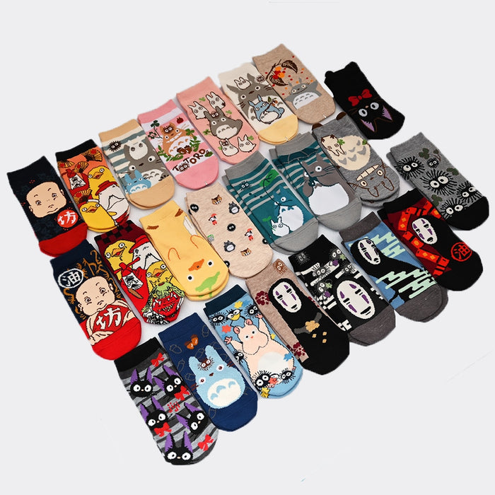 My Neighbor Totoro "Totoro Falling Fruits" Ankle Socks