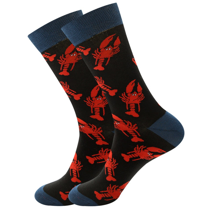 'Red Lobster' Crew Socks