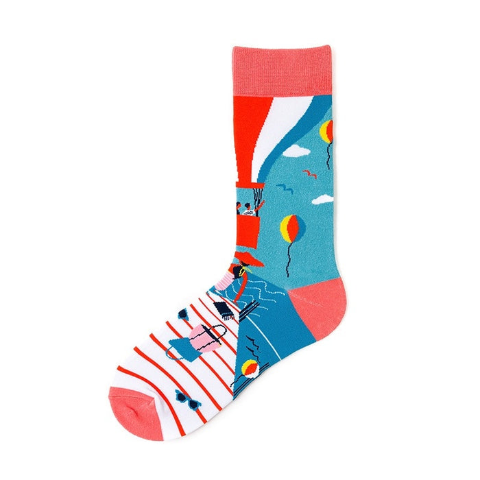 "Hot Air Balloon" Socks