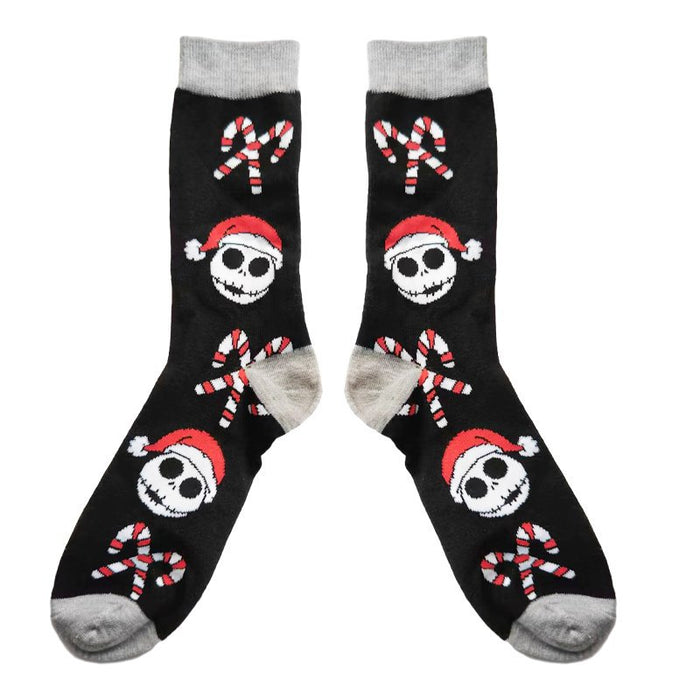 The Nightmare Before Christmas 'Jack And Candy Cane' Crew Socks