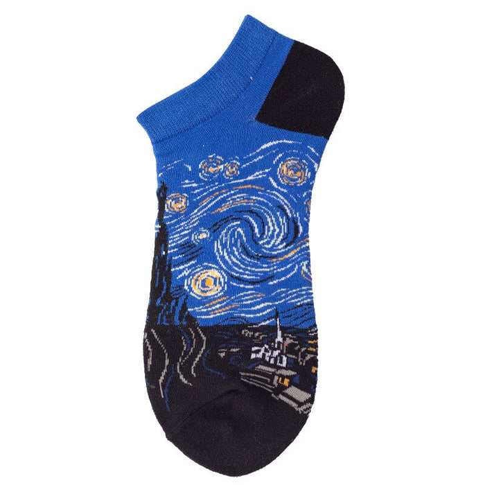 'Starry Night' Ankle Socks