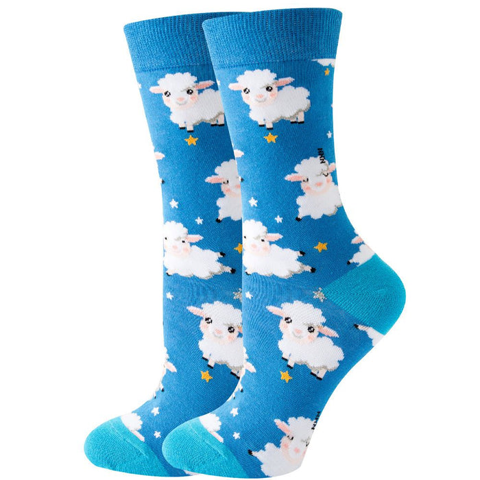 'Little Sheep' Crew Socks