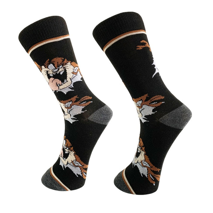 Looney Tunes ' Tazz' Crew Socks