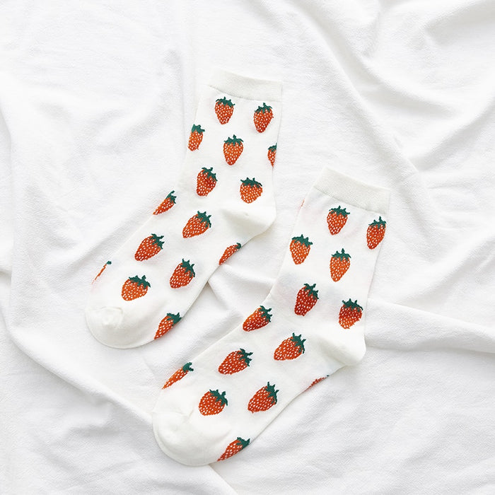 'Reddest Strawberry' Crew Socks