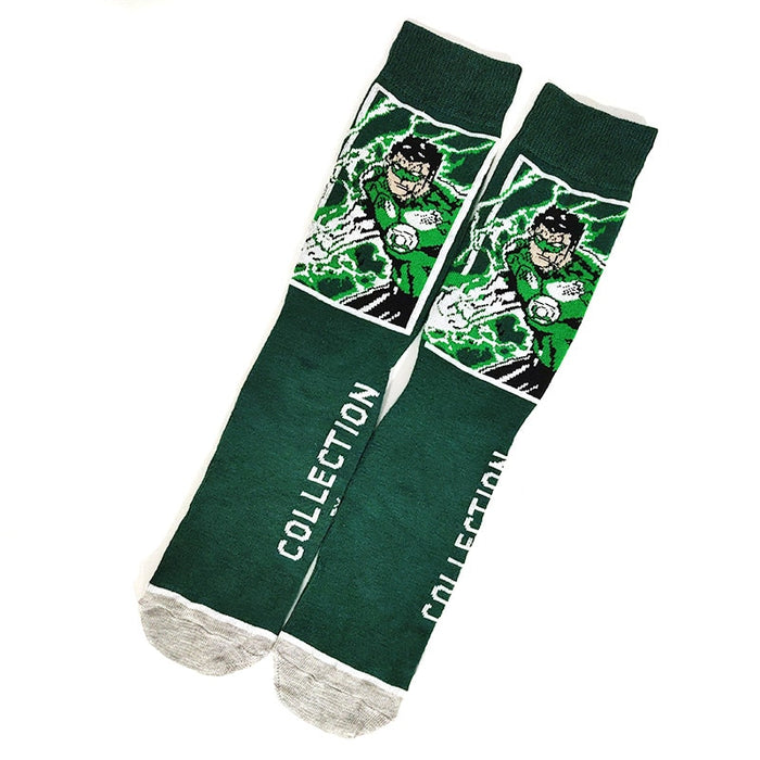 Green Lantern 'Comic Green Lantern' Crew Socks