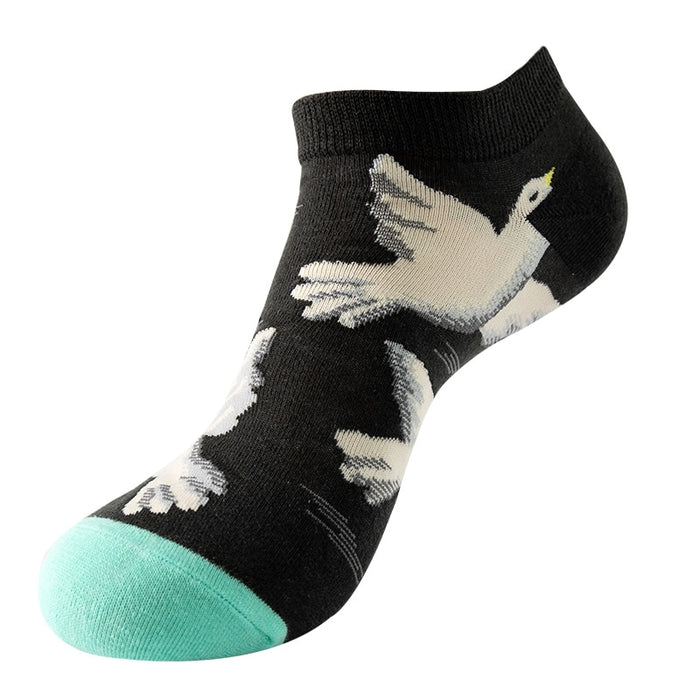 'White Dove' Ankle Socks