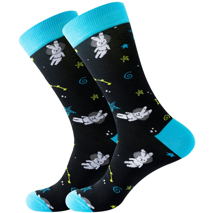 'Space Bunny' Crew Socks