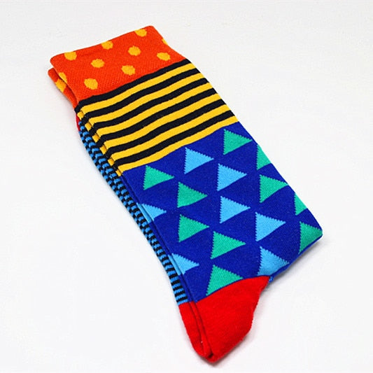 'Variety Of Patterns' Crew Socks