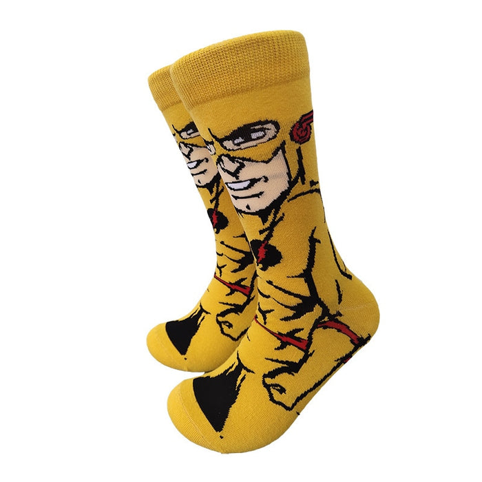 The Flash 'Reverse Flash' Crew Socks