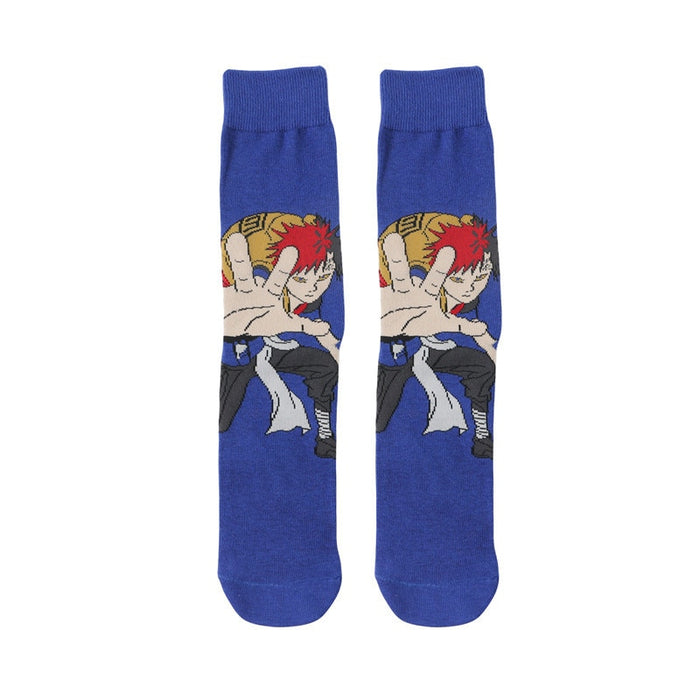 Naruto 'Fighting Gaara' Crew Socks