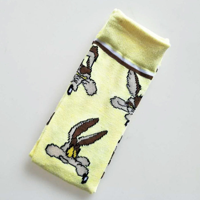 Looney Tunes 'Will E. Cayote' Crew Socks