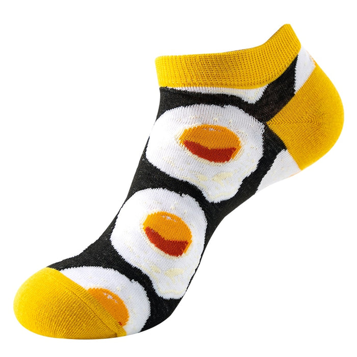 'Fried Egg' Ankle Socks