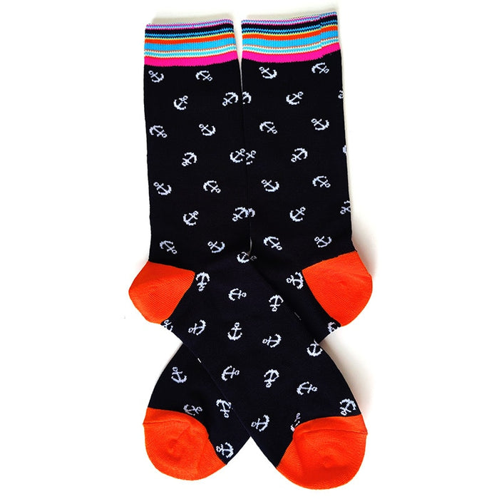 'Mighty Anchors' Crew Socks