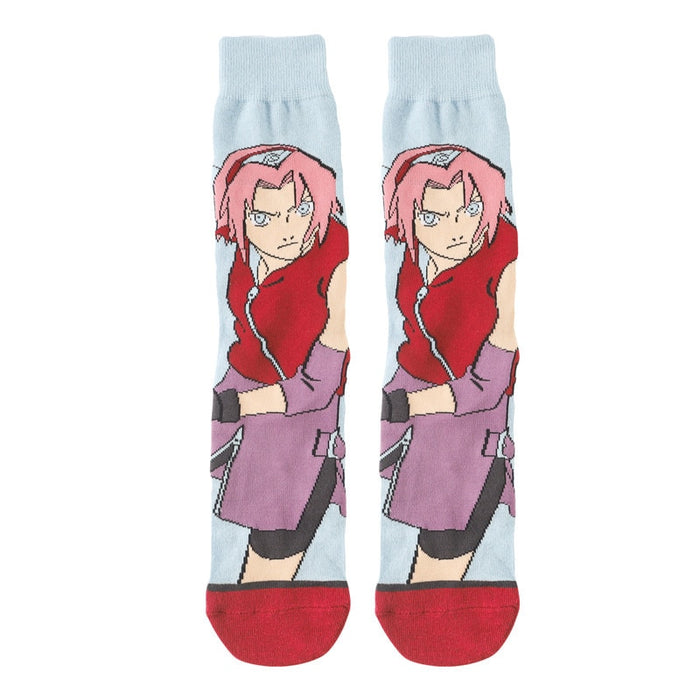 Naruto 'Sakura Haruno' Crew Socks