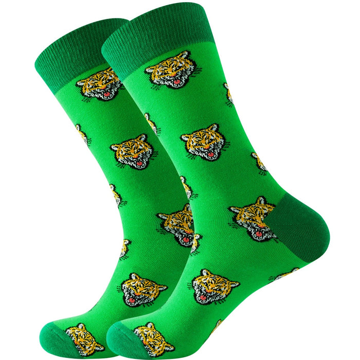 'Angry Tiger' Crew Socks