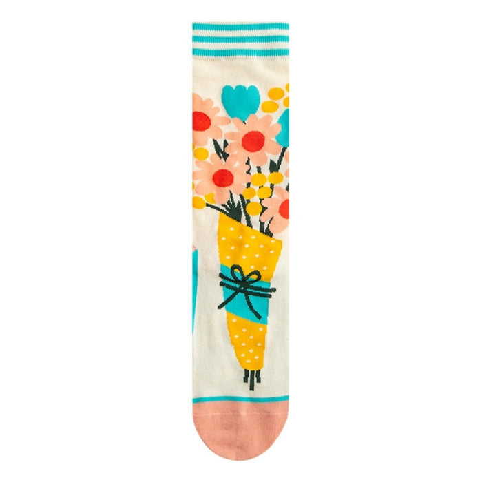 'Bouquet of Flowers' Crew Socks