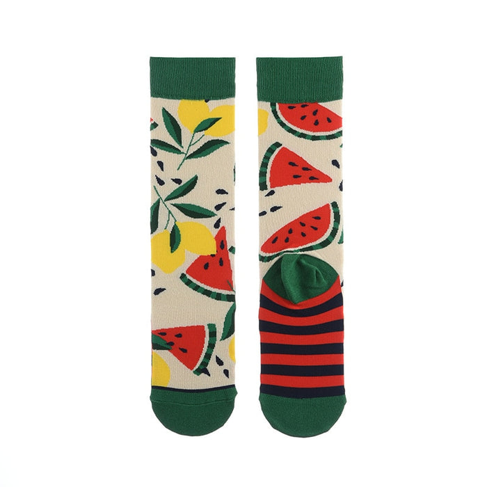 'Sweet Watermelon' Crew Socks