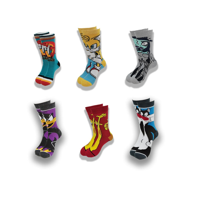 Looney Tunes 'Marvin The Martian' Crew Socks