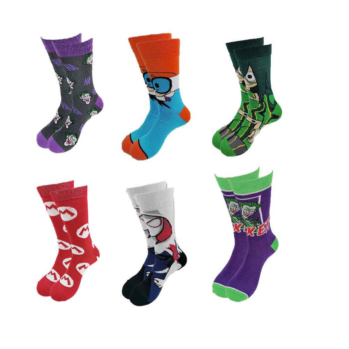 Batman 'Multiple Joker' Crew Socks