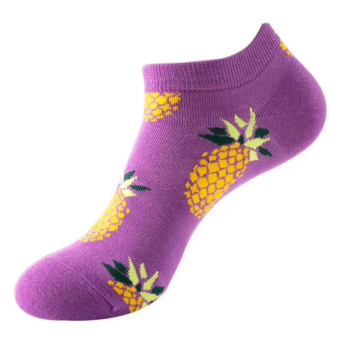 'Sweet Pineapples' Ankle Socks