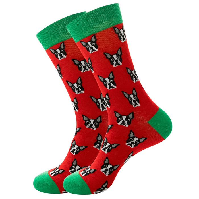 'Frenchie' Crew Socks