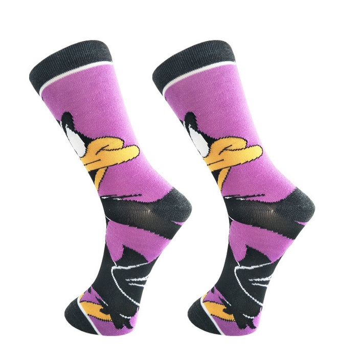 Looney Tunes 'Daffy Duck' Crew Socks