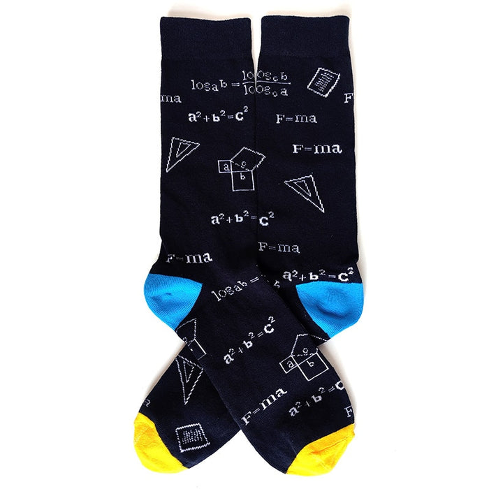 'Geometry' Crew Socks