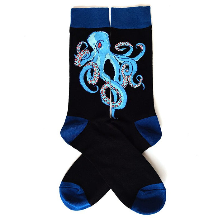 'Scary Giant Octopus' Crew Socks