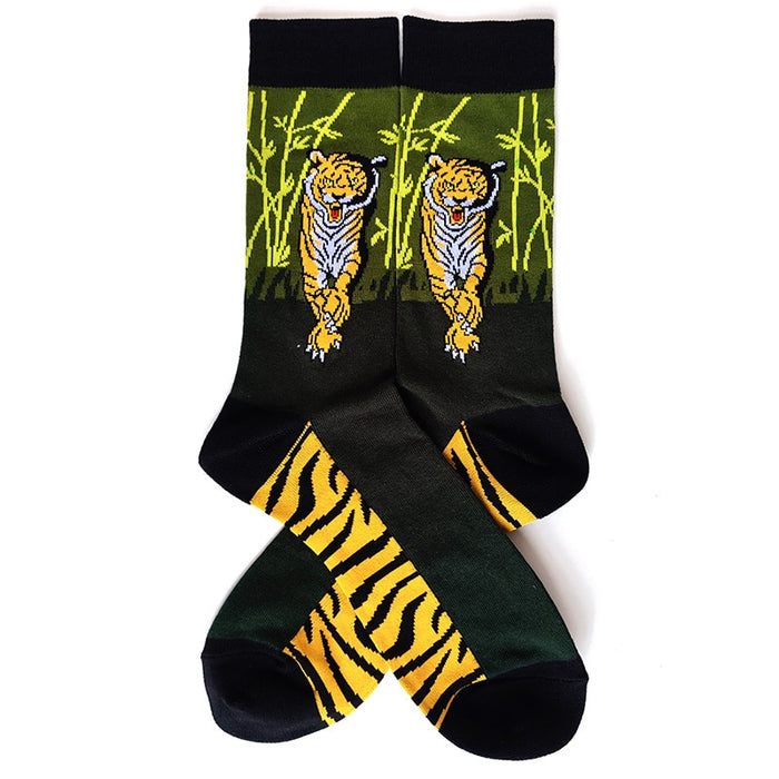 'Dangerous Tiger' Crew Socks