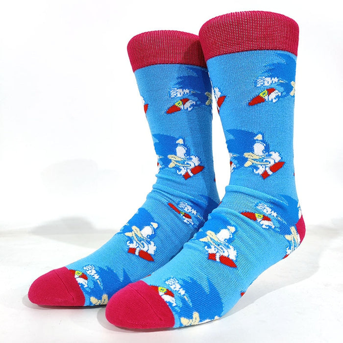 Sonic 'Sonic In A Hurry' Crew Socks