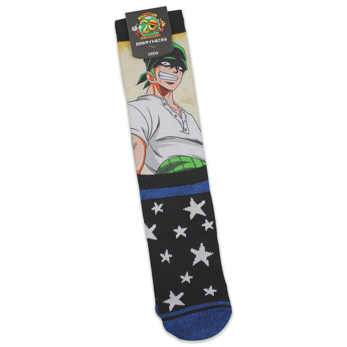 One Piece 'Roronoa Zoro' Crew Socks