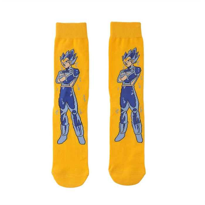 Dragon Ball Z'Vegeta Super Saiyan God SS Evolved' Crew Socks