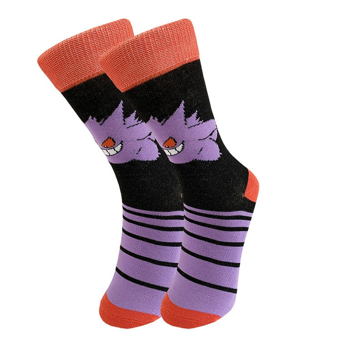 Pokemon 'Gengar' Crew Socks