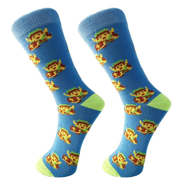 Legend of Zelda '8 Bit Link' Crew Socks