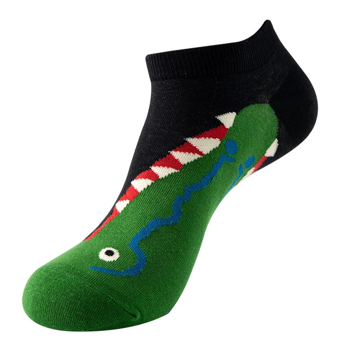 'Crocodile Head' Ankle Socks