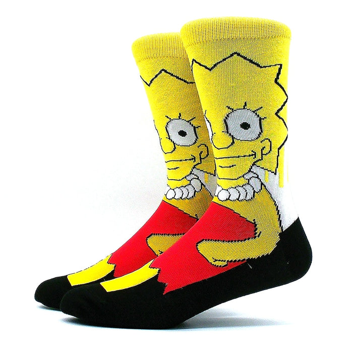 The Simpsons 'Smiling Lisa' Socks