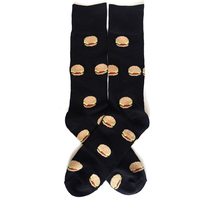 'Yummy Burger' Crew Socks