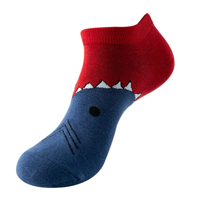 'Shark Head' Ankle Socks